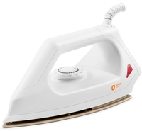 Orient Electric Fabrismooth 1000W Dry iron (Press) | Non-stick Weilburger coating| Silver Layered Thermostat| G-shaped heating element| ISI certified| 2-year replacement warranty by Orient 