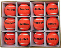 REEBOK ACBT006 Cricket Tennis Ball  (Standard, Pack of 12, Orange)