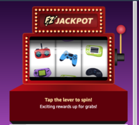 Funzone jackpot win guaranteed points 