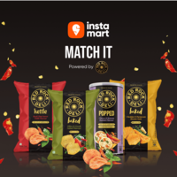 Play Match it with Instamart and get discount on red rock deli chips ! 