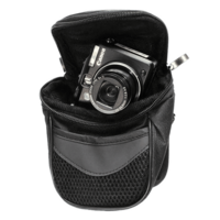 Nikon Coolpix Nylon Camera Pouch For Point & Shoot Camera (L120 , Black )