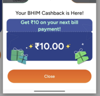 Bhim Upi Scan & Pay Again for 20+ get flat Rs.10 cashback.  (Working Qr bill & p2m)