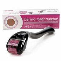 ANTIL'S Derma Roller 0.5mm for Hair & Beard Growth (Black)