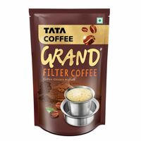 Tata Coffee Grand Filter Coffee, 200g, Rich & Strong, Coffee-Chicory Mixture (70% Coffee and 30% Chicory)