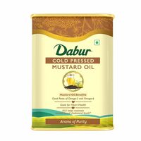 Amazon Now - DABUR Cold Pressed Mustard Oil (3 L)