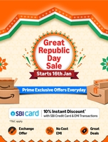 [Upcoming 16 jan]  Amazon great republic day sale + 10% Instant Discount with SBI Credit Card