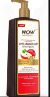 WOW Skin Science Apple Cider Vinegar Shampoo - 1L | Mild Anti-Dandruff Shampoo For Daily Use | Suitable For Men & Women | Balances PH Level | Contains No Sulphates, Parabens or Harmful Chemicals
