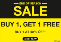 Lee - Buy 1 Get 1 Free & Buy 1 at 40% off