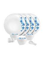 Up to 71% Off on Cello White Floral Opalware Dishwasher and Microwave Safe