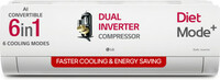 LG 2025 Model 1.5 Ton 3 Star Split AI Dual Inverter AI Convertible 6-in-1 with Faster Cooling and Energy Saving
