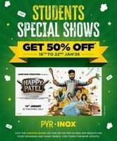 Happy Patel: Khatarnak Jasoos Movie Offer on BookMyShow and PVR INOX