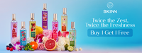 SKINN Perfumes and Body Mists Buy 1 get 1 Free : Flat 200 OFF