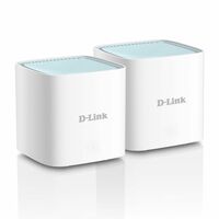 D-Link M15 | WiFi 6 Speed 1500 Mbps | Pack of 2 - Covers Upto 4000 Sq. Ft. Mesh Router 