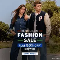 Pepe Jeans Republic Day Fashion Sale - Flat 50% Off 