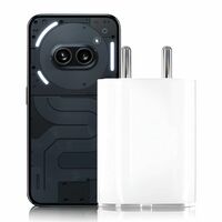 Kratos Original 45W Fast Charger for Nothing Phone 3A/2A/2/1, CMF Phone 1 | PPS PD 3.0 Type-C Wall Adapter | BIS Certified | Compatible with Nothing 3A Pro/2A Plus | White