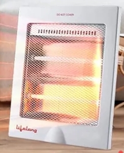 Lifelong Regalia 800 Watts Quartz Room Heater (LLQH922, White)