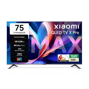 Xiaomi 189 cm (75 Inches) X Pro Series QLED 4K UHD Smart Google TV L75MB-APIN