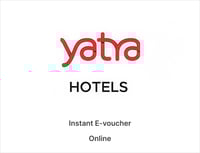 HOT! Get ₹2500 Yatra HOTEL Gift Card at Rs.98