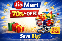 JioMart Deals   ||   Feb 22   ||   560037   ||   54 Deals || 70% or more Off