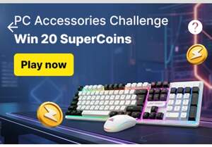 PC Accessories Supercoin Challenge win 20 coins