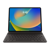 Apple Bluetooth Smart Keyboard Folio for iPad Pro 12.9 Inch (3rd, 4th, 5th & 6th Gen) (Convenient Viewing Angles, Black)