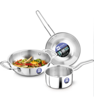 Flipkart Minutes - Bergner Triply Kadai, Cashew and more (location specific)