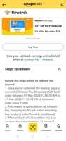 Amazon pay voucher - flat 5% cashback upto 250(user specific)