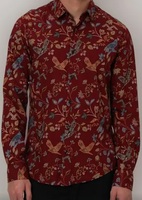 MUFTI Men's Printed Slim Fit Cotton Casual Shirt with Spread Collar & Full Sleeve(Also Available in Plus Size) |Cotton Casual Shirt for Men | Casual Shirt for Men