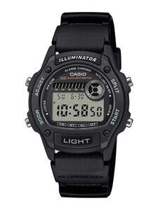 Casio Men Resin W-220H-1AVDFBlack Digital dial Bio-based Resin Band Watch D407