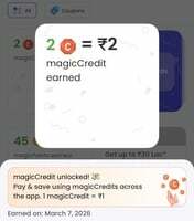 Magicpin Free ₹100 Magiccredits 7 Days Streak [Might be Account Specific]