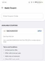 Instamart - Flat 50 off on 109 Noice product 