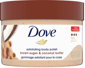 Dove body polish at low price