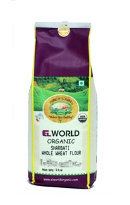 Digihaat - Whole Sharbati Atta (Wheat flour) 1kg at ₹24