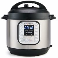 Instant Pot Duo 6QT(5.7L) 7-in-1 Electric Pressure Cooker, Multi Pot, SS304 Stainless Steel Inner Pot, Slow Cook, Rice Cooker, Steamer, Sauté, Yogurt Maker & Keep Warm, 13 customizable programs, 230V