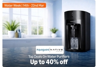 Amazon -  Water Week - Up To 40% Off On Water Purifiers + Bank Offers 