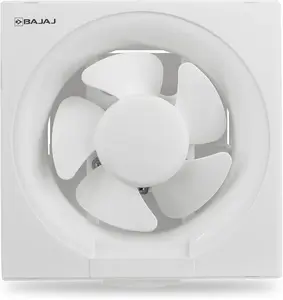 Bajaj AirOut 150 MM 4 Star Dom Exhaust Fan | Back Shutter | 100% Copper Motor | Auto Thermal Protector | Aerodynamaically Designed BladeWhite : Amazon.in: Home & Kitchen