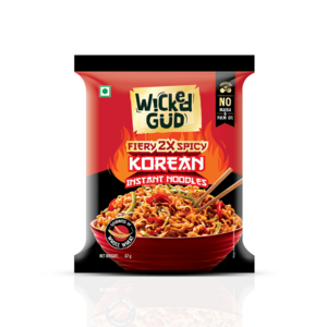 Fiery 2X Spicy Korean Noodles - Pack of 1  (Free Shipping on Orders above ₹499)
