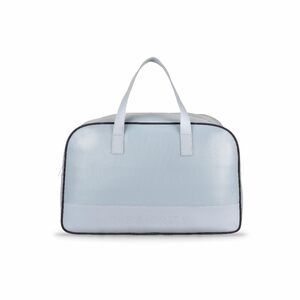 Priority Cult 001 Duffle Bag for Travel | Stylish Faux Leather | Lightweight and Comfortable for Travelling | Suitable for Men's and Women's One Size Blue
