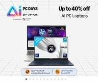 Amazon - Upto 40% Off AI PC Days  + Bank Offers [March 20 -24]