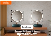 Amazon - Hindware Brand Days [ March 20 - 21 ] Upto 60% Off on Premium Bath Fittings + Bank Offer
