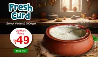 Jiomart : Fresh Curd 900gm (Select Variants) at 49Rs 