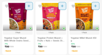 70% off on Yogabar Muesli 400gm packs Start Rs.99 at Jio Mart 