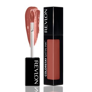 REVLON Colorstay Satin INK, Comfortable, Longwear Rich 16-Hour Liquid lip Color, Formulated with Black Currant Seed Oil & Vitamin E, Eyes On You - (006)