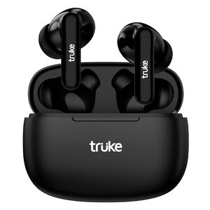 truke Air Buds Lite True Wireless in Ear Earbuds with 10H Single Charge Playtime, Gaming Mode, ENC, AAC Codec, Bluetooth 5.1, IPX4 (Black)
