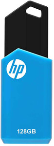 HP v150w-Blue 128 GB Pen Drive Compatible with Laptop USB 2.0 Plastic Case (Blue)