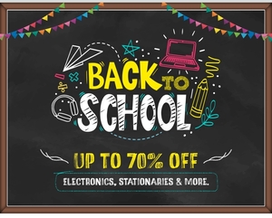 Amazon - Back To School Deals Upto 70 Off - Statationary - Electronics & More