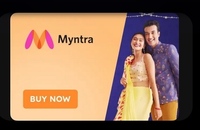 Myntra Gift Card Offer – Flat 8% Off (₹2500 @ ₹2300 | ₹5000 @ ₹4600)