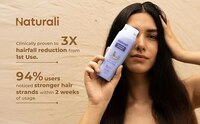 Naturali Anti-Hairfall Shampoo with Rosemary, Korean Ginseng & Biotin | Proven 3x Lesser Breakage from 1st Use