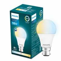 PHILIPS 10-watt LED Bulb | 3 Colors in 1 LED Bulb| Scene Switch Bulb for Home & Decoration | Color:Tunable White, Pack of 1 (🟡🟡MOQ-2🟡🟡). (Edit -prices have changed to 99 now for the same MOQ)