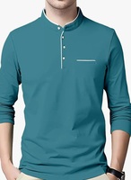 AUSK Men T-Shirt with Full Sleeve Cotton Blend Fabric